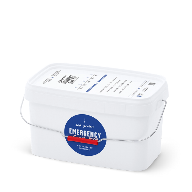 Kit alimentare di emergenza 72h - Ad alto contenuto proteico