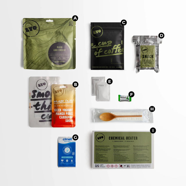 Pack de l'après-midi – sans viande